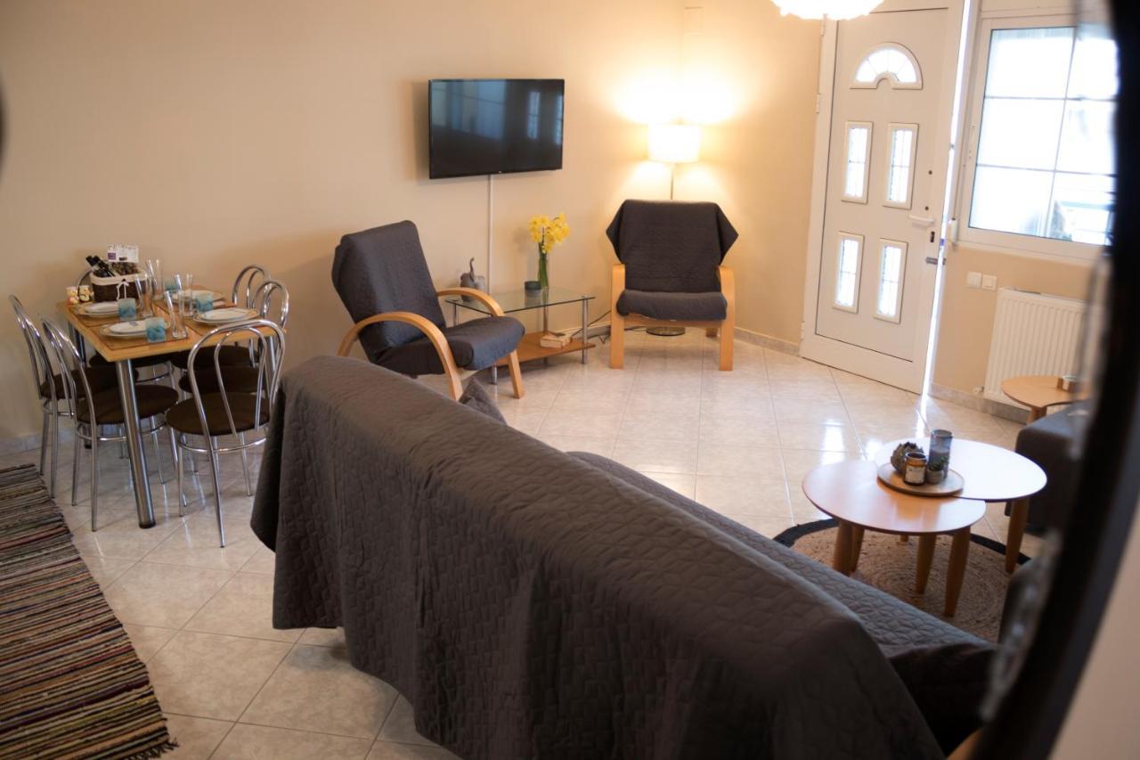 Silene Luxury Apartment Néa Péramos Eksteriør billede