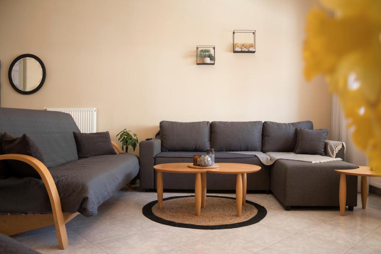 Silene Luxury Apartment Néa Péramos Eksteriør billede
