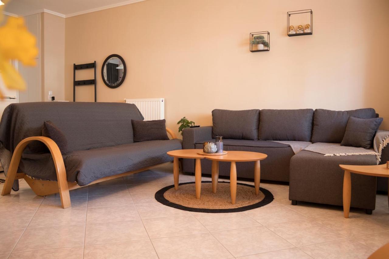 Silene Luxury Apartment Néa Péramos Eksteriør billede